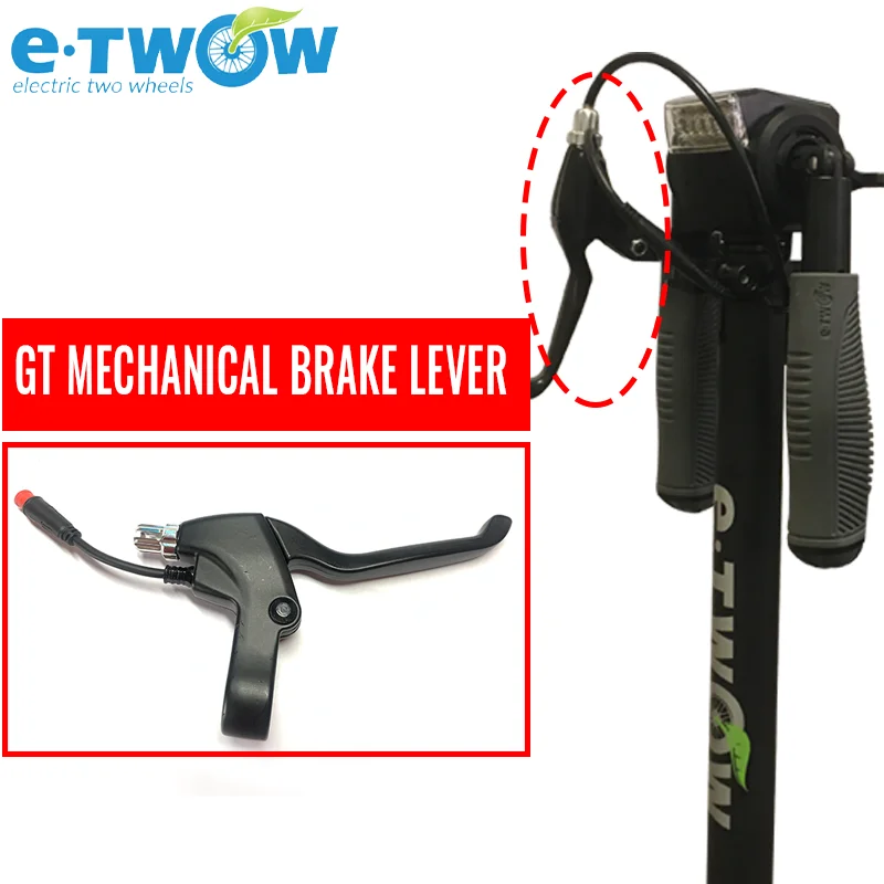 Original E-twow Etwow S2 Electric Scooter Accessories GT Brake Handle For GT 2020 SE