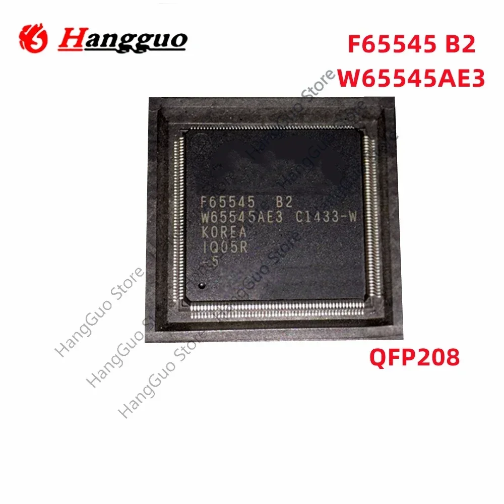 

2 шт./лот, оригинальный контроллер F65545 B2 W65545AE3 QFP-208, микросхема