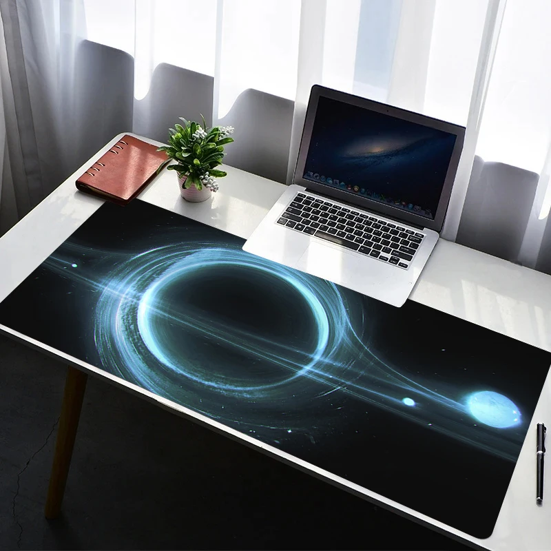 

Mouse Pad PC Non Slip Rubber Anime Mousepad Laptop Gamer Cabinet Keyboard Pad Office Computer Gaming Space Galaxy Desk Mouse Mat