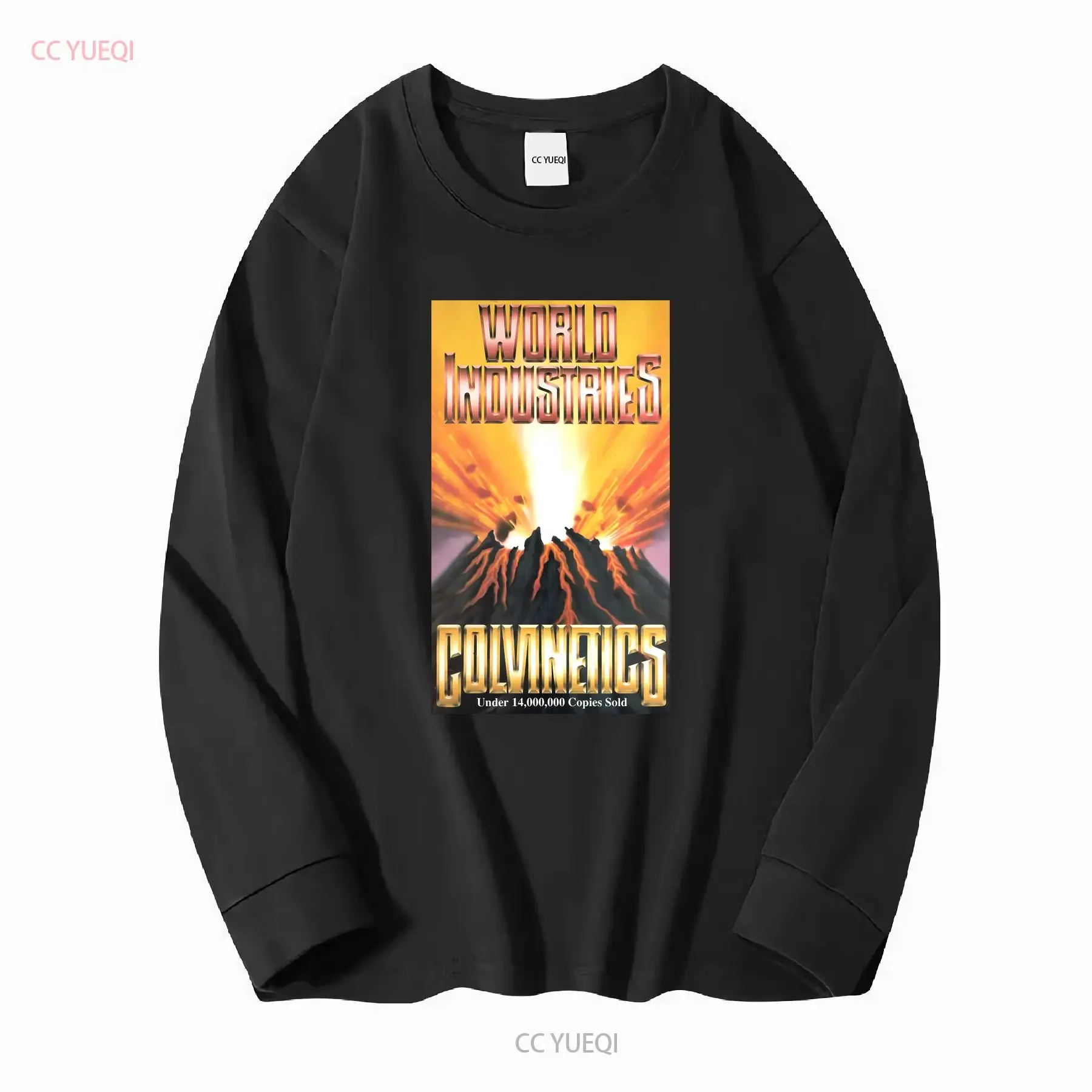 World Industries Colvinetics T Shirt Skater skateboarding designs long or short sleeves vintage Washed Top For Everyday Wear