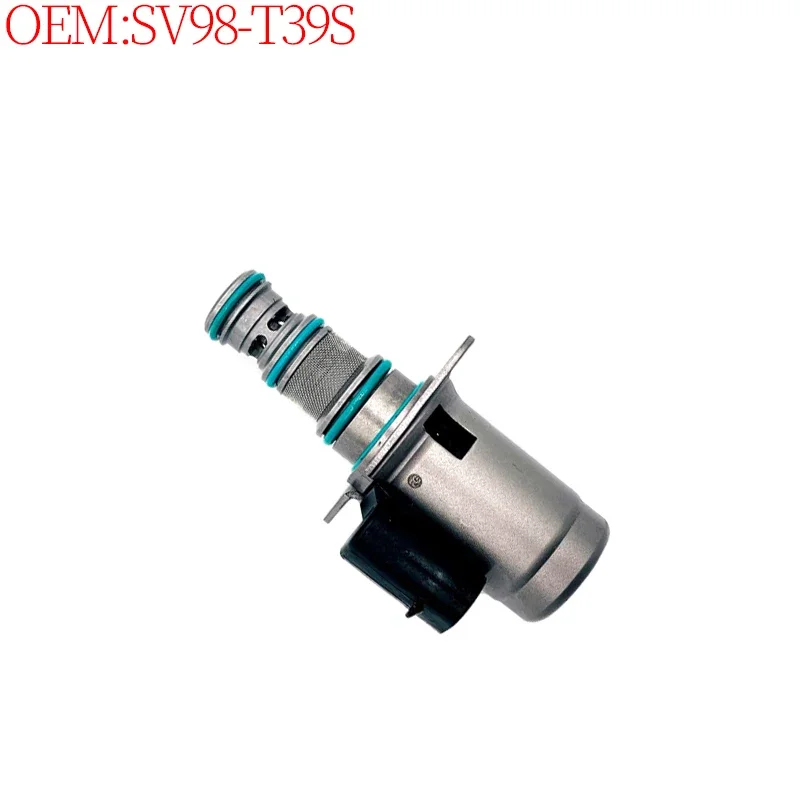 Construction Machinery Parts Excavator Accessories SV98-T39S SV98T39S Solenoid Valve for XCMG (Round Plug, 2 Sections, 12V) New