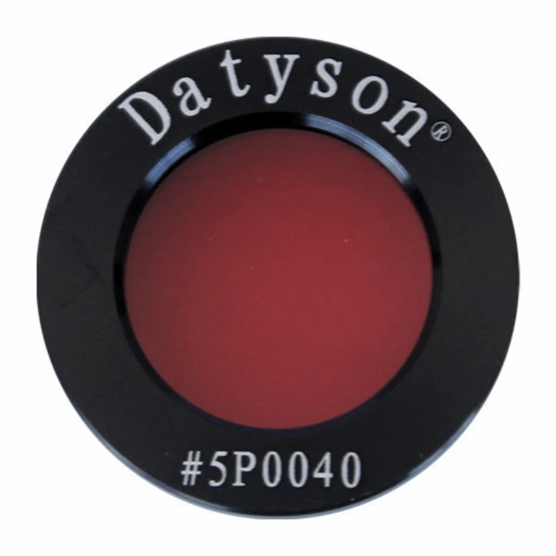 Filtro vermelho da nebulosa de Agnicy Black Dog série 1,25 polegadas M30x1mm