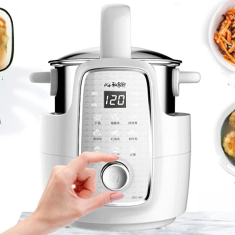 Smart Mini Frigideira Elétrica, Máquina de cozinhar automática, Máquina de cozinhar inteligente, Cozinha Particular, M1 Aquecimento Elétrico De Macarrão De Aquecimento, Preguiçoso