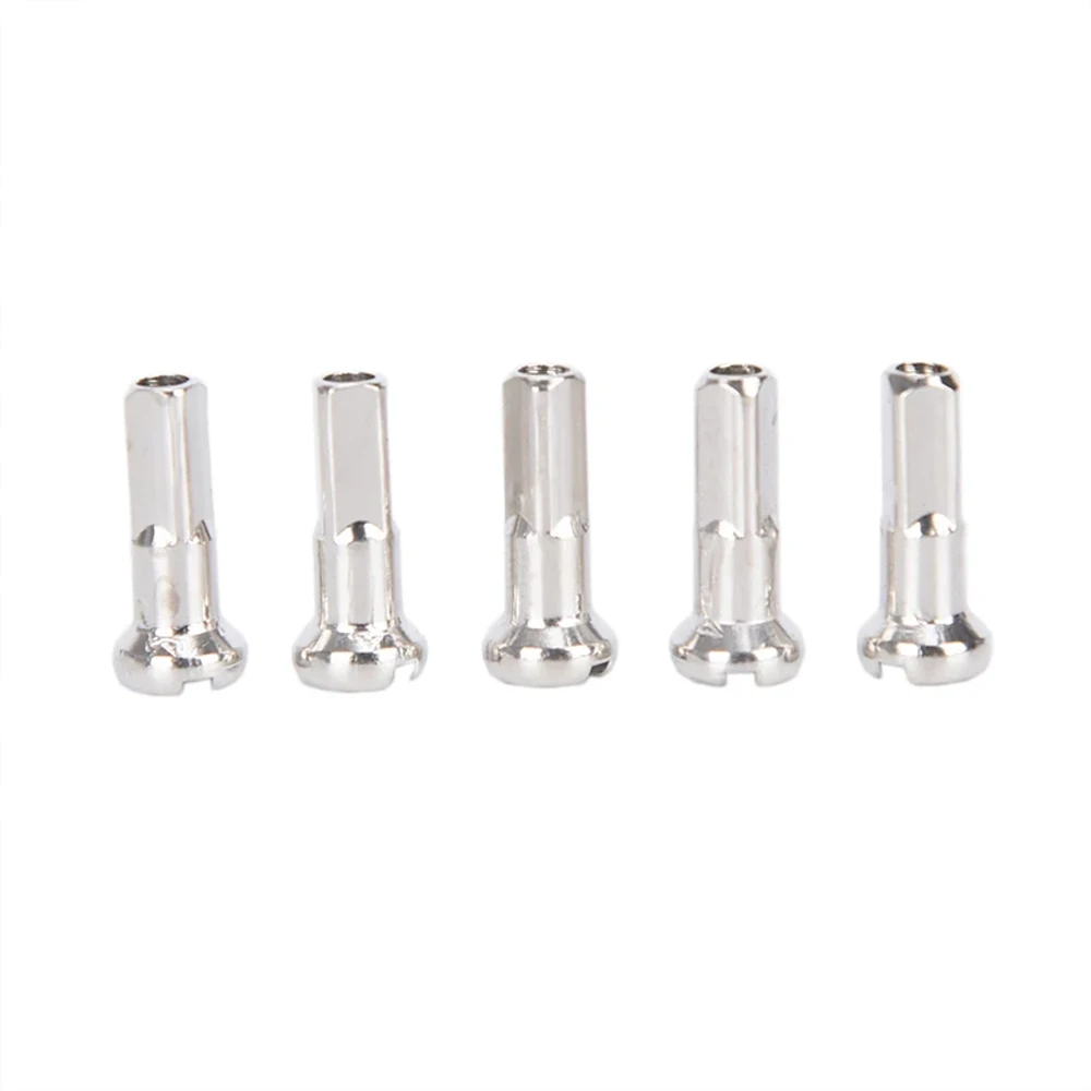 

Bike Part 14G Silver Road Bike Bike Wheel Spoke Bolt Cycling Spokes Nipples Spoke Screw Spoke Cap Bicycle Spoke Nipples