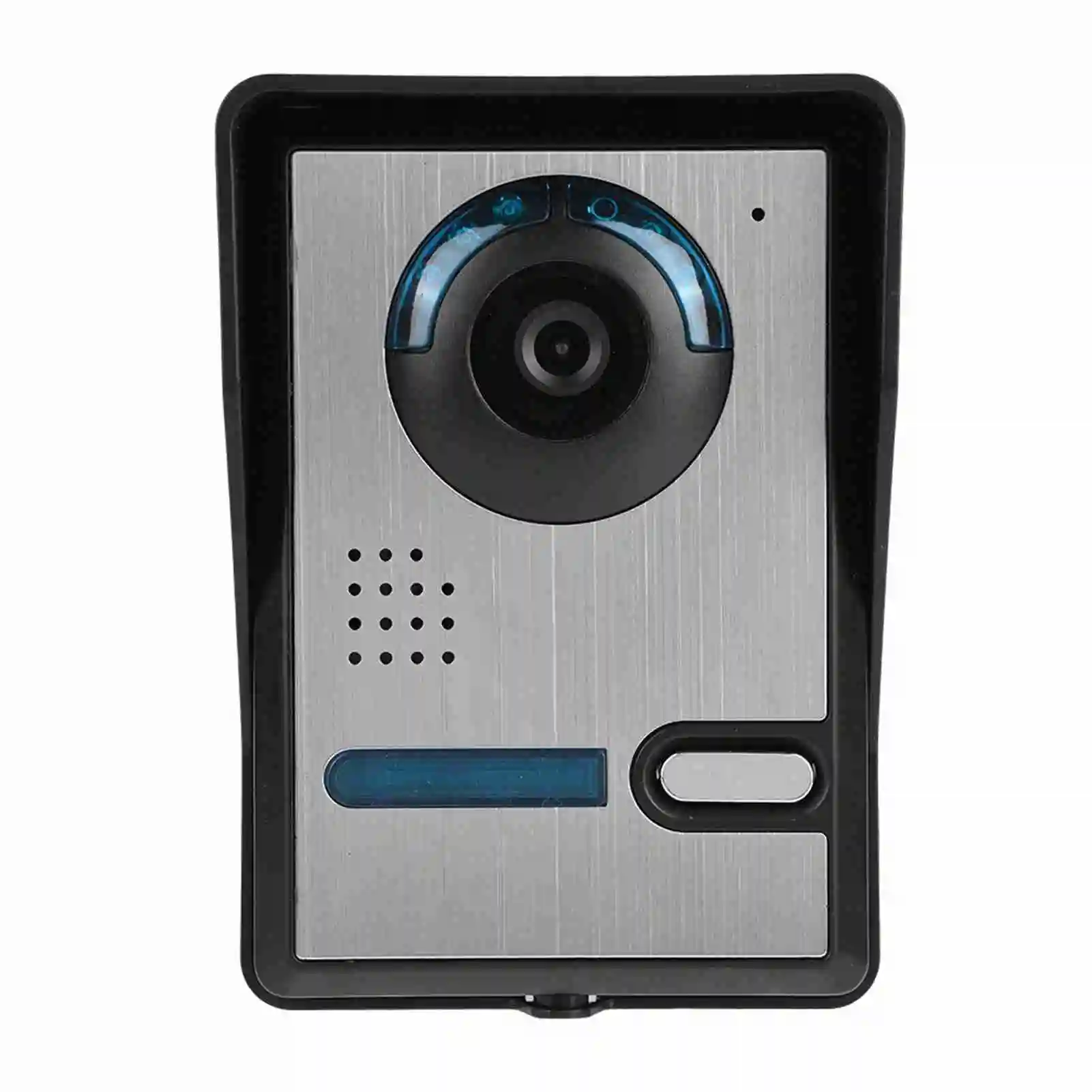 Kit citofono campanello videocitofono da 7 pollici Monitor visione notturna Kit campanello per sistema di telecamere elettroniche domestiche di sicurezza intelligente antipioggia
