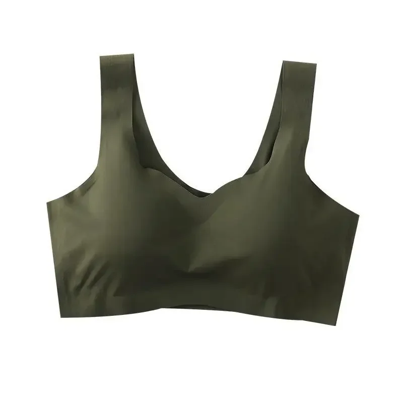 3 Stuks Ademend Geen Sporenbeha Sportondergoed Geen Stalen Ring Comfortabel Groot Formaat Slaapbeha Slaapvest Bralette