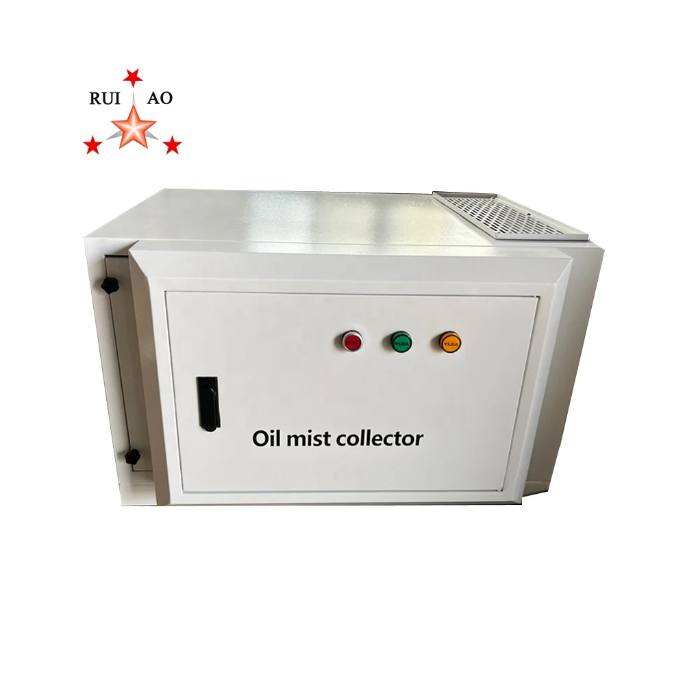 Electrostatic Oil Mist Collector Air Filter HEPA Collector Oil Mist Eliminator Industrial Air Filtration Unit