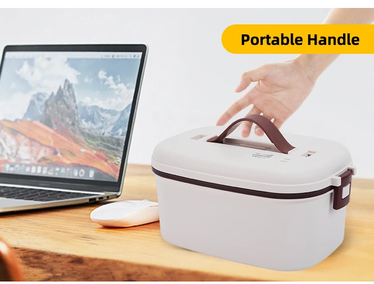 Hot-selling Double-layer Stainless Steel Lunch Box For Office Use In Schools