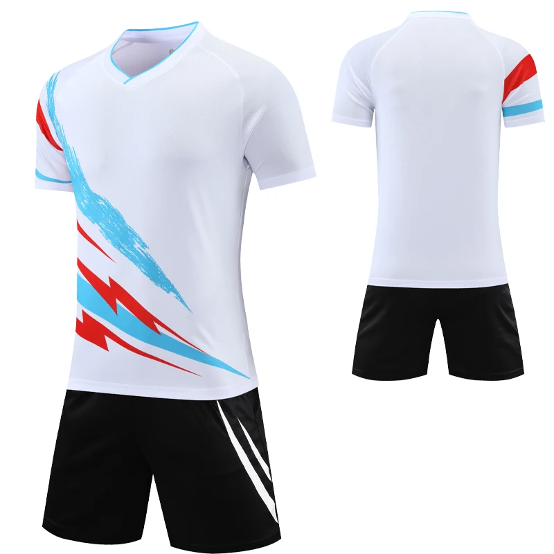 

Badminton Table Tennis Set Volleyball Uniforms Mens Shirt Shorts Team Running Jogging Sport Fitness Workout Print Tracksuit