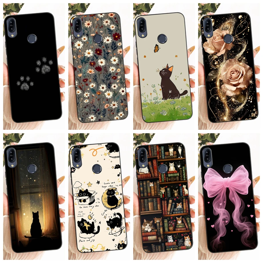 Чехол для телефона ASUS Zenfone Max M1 M2 Pro ZB602KL ZB601KL ZB555KL ZB556KL ZB631KL ZB633KL Funda Мягкий силиконовый чехол с рисунком