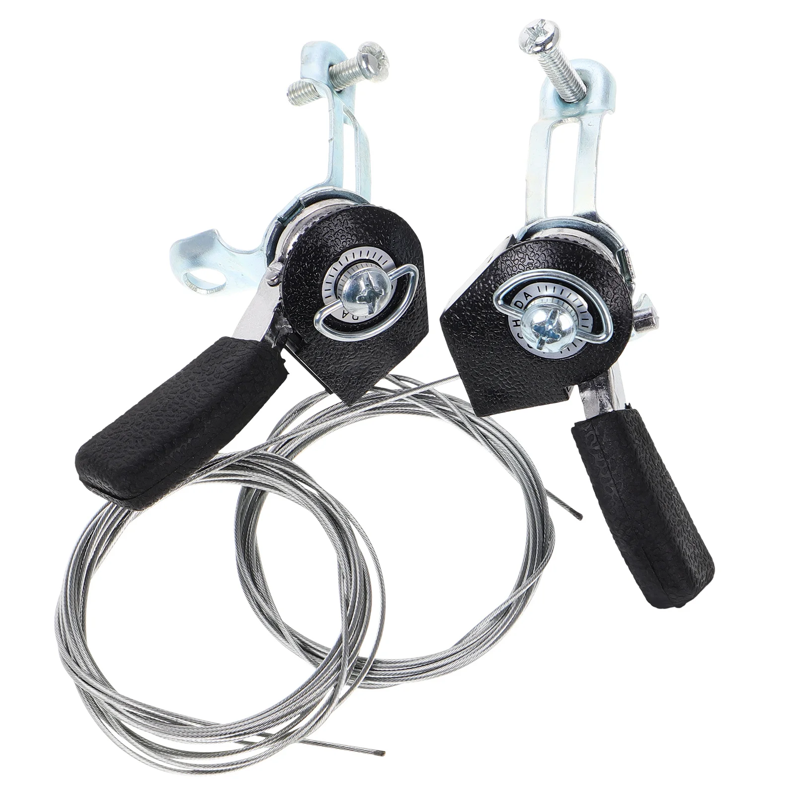 

1Pair Aluminum Thumb Shifter Controller Precise Speed Adjustment Ergonomic Handle for Road Mountain Commuter Bikes Flexible
