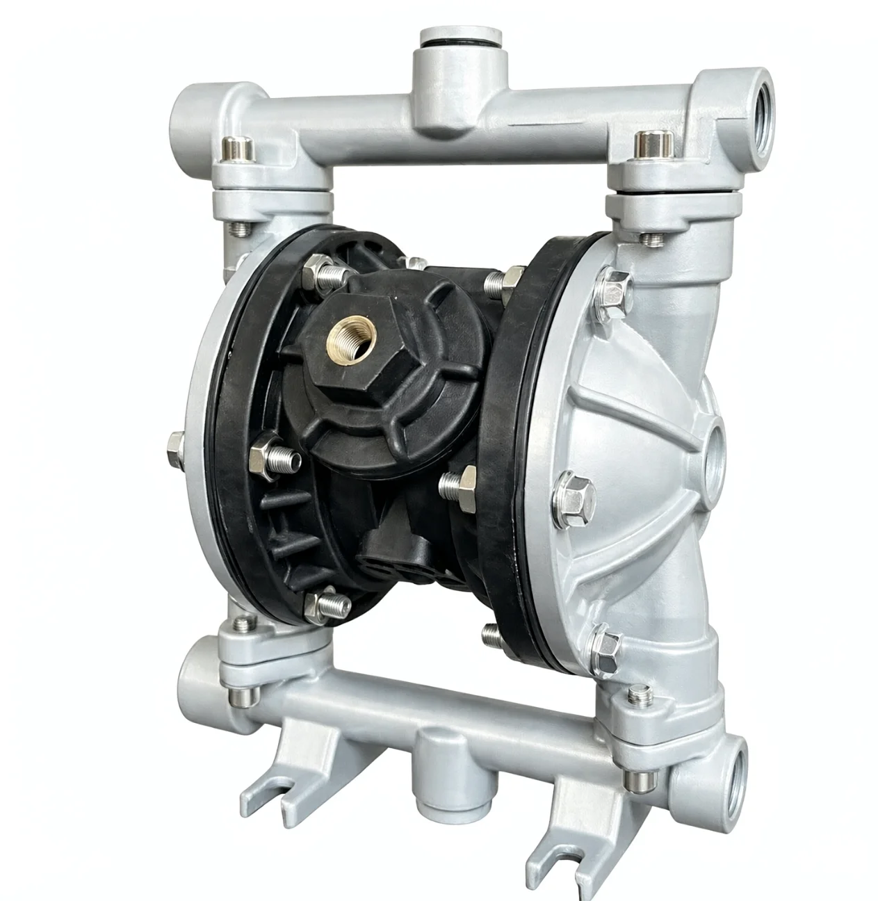 Air Diaphragm Pump PP Plastic Corrosion Resistant QBY-15 Stainless Steel Cast Iron Aluminum Alloy Self Priming Glue Transfer