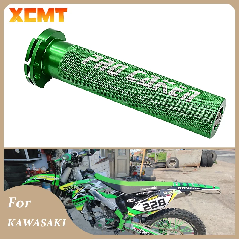 

Motorcycle CNC Quick Turn Throttle Twister Throttle Tube For Kawasaki KX250 KX450 KX250F KX450F KX 250F 450F KLX450R KLX 125 250