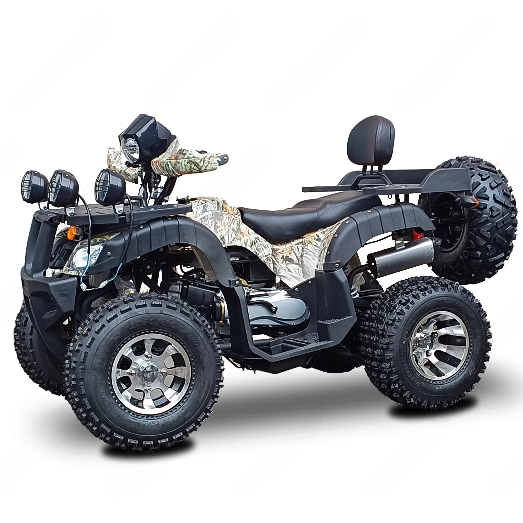 200CC refrigerado a ar monocilíndrico quad off-road bicicleta elétrica ATV para adultos 80 km/h velocidade máxima