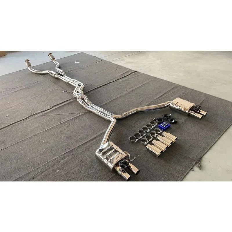 

Выхлопная труба для S6 C7 S7 C7: Заводской хит продаж, высокопроизводительный глушитель из нержавеющей стали с электронным управлением (OEM Valvetronic)