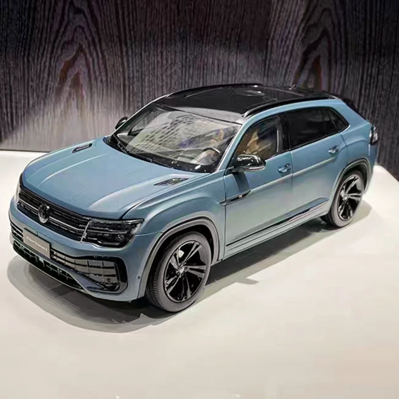 1:18 Volkswagens Teramont X SUV Alloy Car Model Diecast Metal Vehicles Car Model Simulation Collection Childrens Gift Decoration