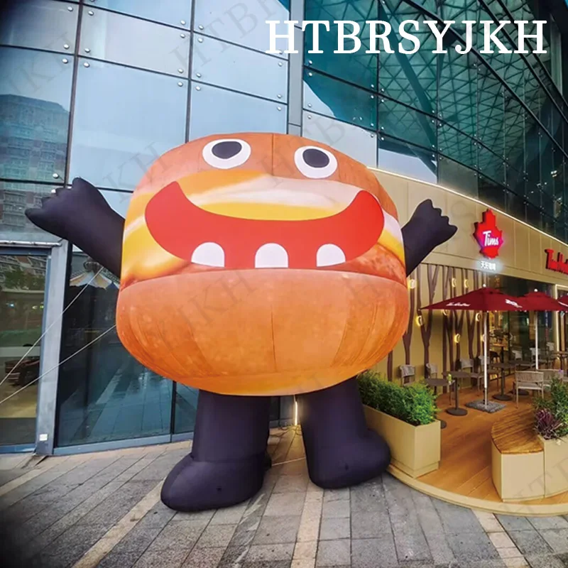 Inflatable bread air model cartoon simulation custom food and dessert promotion mall market atmosphere decorative props