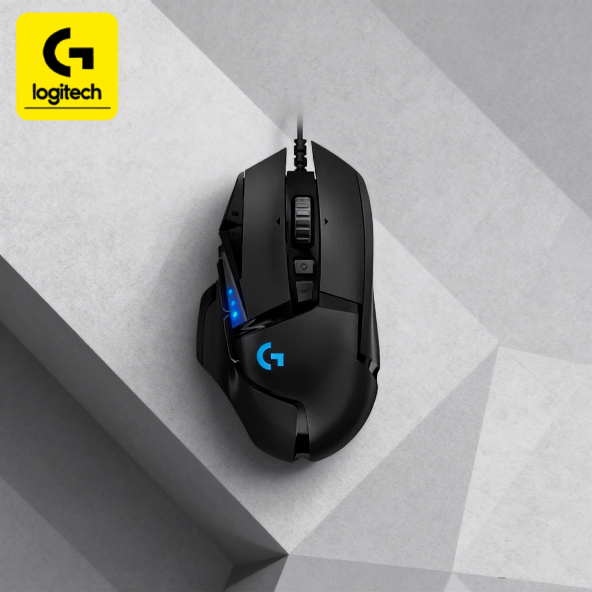 Full power! The G502 HERO/G402 wired mouse features macro programming for one-click triggering, making PUBG combos a breeze.