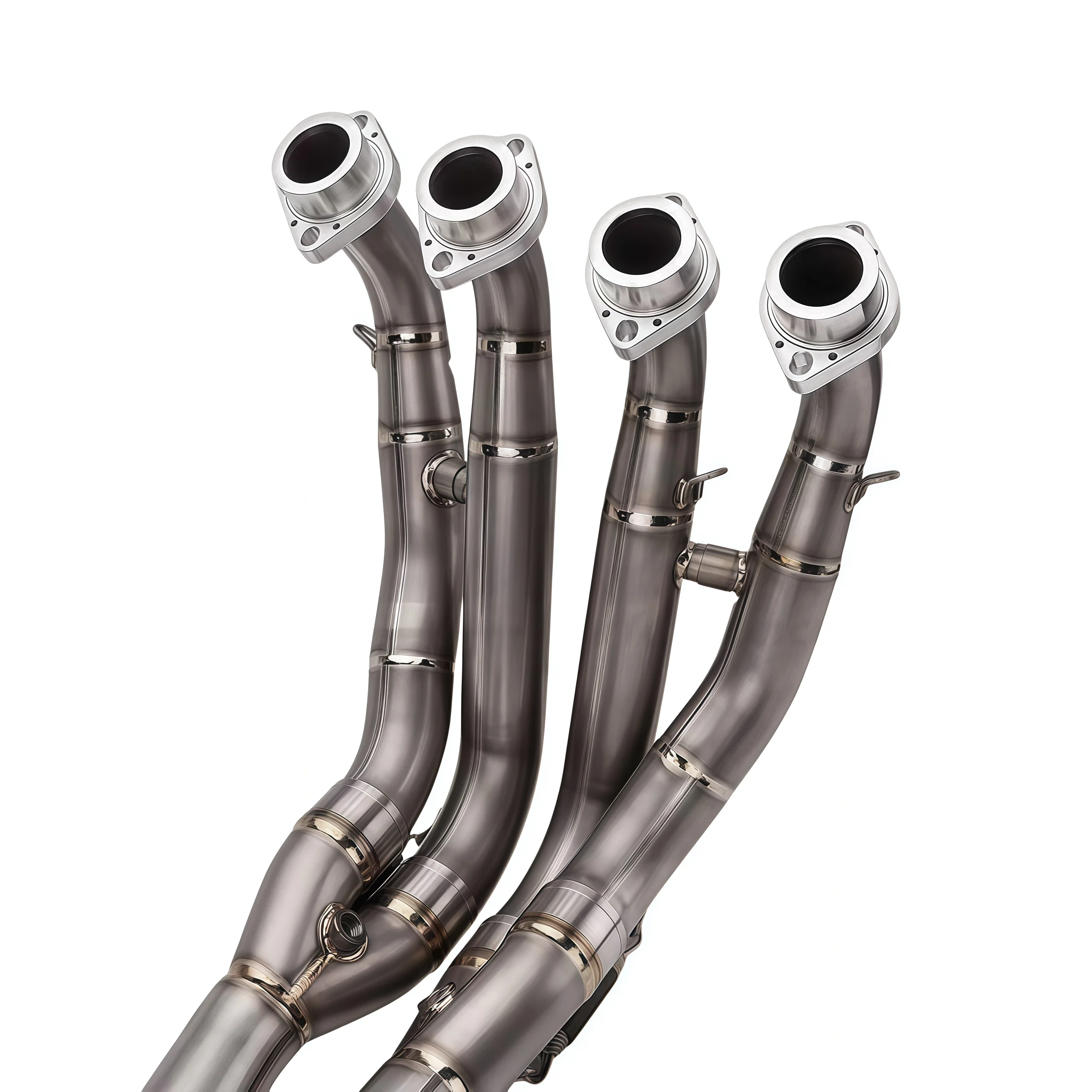 Motorcycle Exhaust System for YZF-R6 (2017-2025), Full Titanium Modified Exhaust with Enhanced Sound view 4