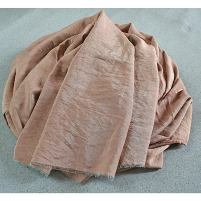 Soft Thin Transparent Silk Cotton Combed Fabric, Solid Color for Robe, Yoga Clothes, Garment Shirt Lining, T1911