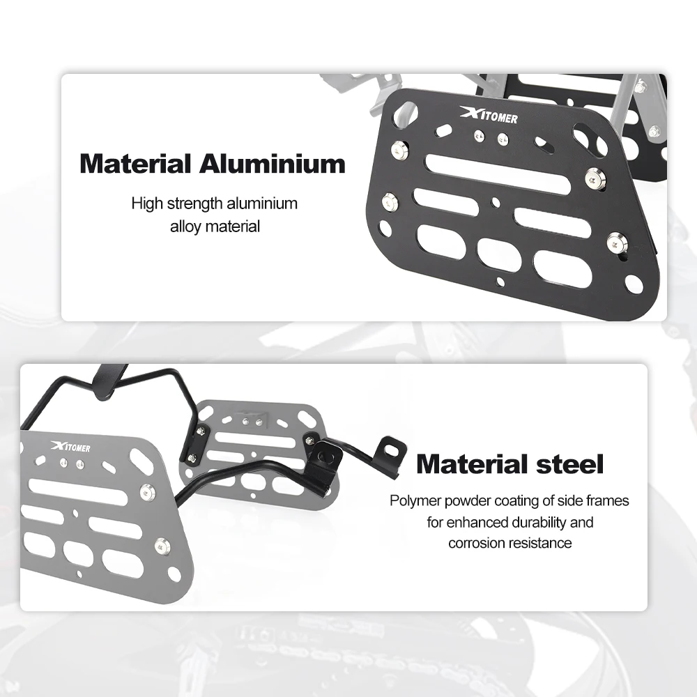 ل انتصار سرعة الثلاثي 1050 S/R 2016 2017 2018 2019 2020 دراجة نارية السرج دعم القضبان تصاعد بين قوسين رف أمتعة الجانب
