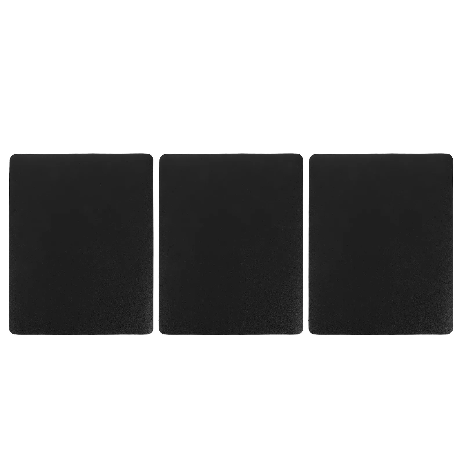 3Pcs Nightstand Mat PU Waterproof Heat Resistant Non Slip Double Sided Table Protector Night Stand Cover for Bedroom - view 5