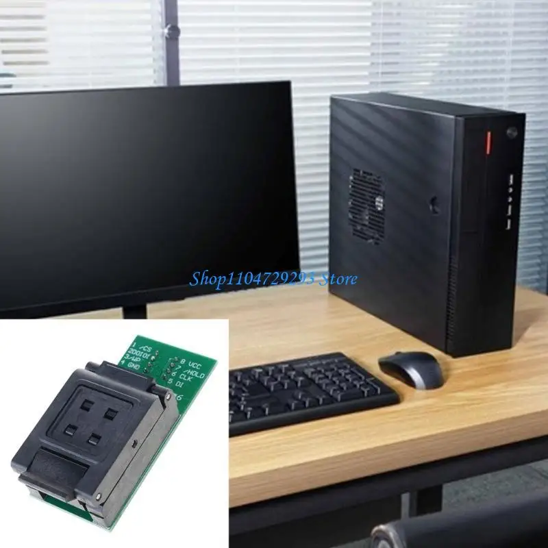 Toma prueba prueba y2GD BGA24 Herramienta confiable para programación chips flash BGA SPI y transferencia datos