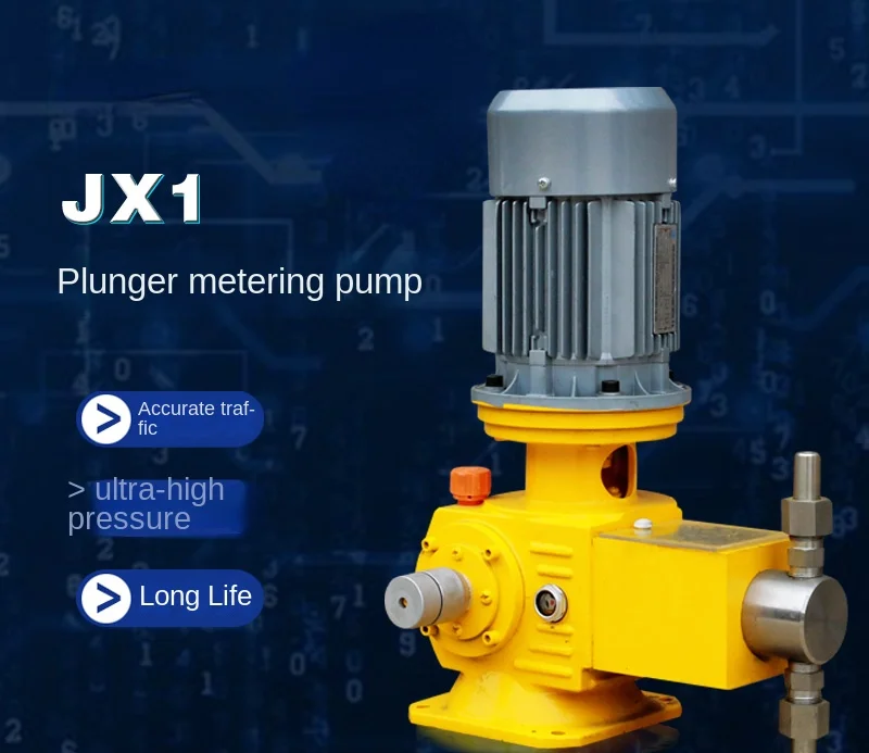 Plunger Metering Pump Chemical Corrosion Resistance High-Pressure Piston Pump Explosion-Proof High Precision Dosing Pump