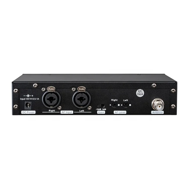 TLF Xtuga IEM720 Профессиональная система-вкладыш UHF Металлические беспроводные стереонаушники