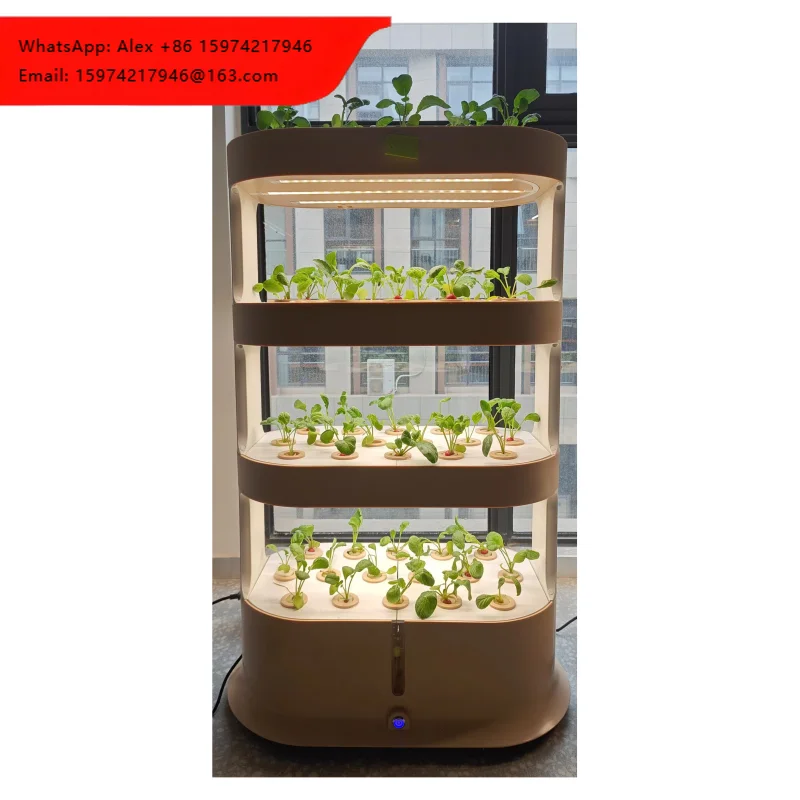 Home Planting Complete Hydroponics System Equipment For Soilless Agriculture