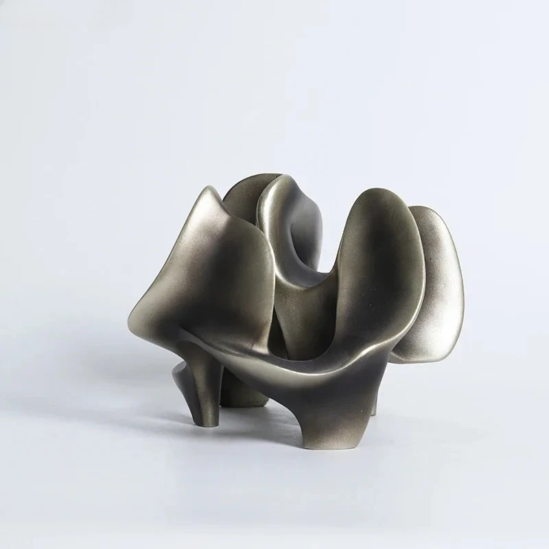 Irregular Hollow Ornaments Abstract Crafts Statue Desk Decoration Geometric Resin Artwork Sculpture Room Aesthetics Decor