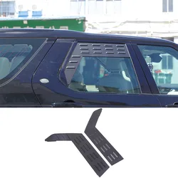 For Land Rover Discovery 5 LR5 2017-2024 Aluminum Alloy Car Rear Side Window Ventilation Panel Decoration Accessories