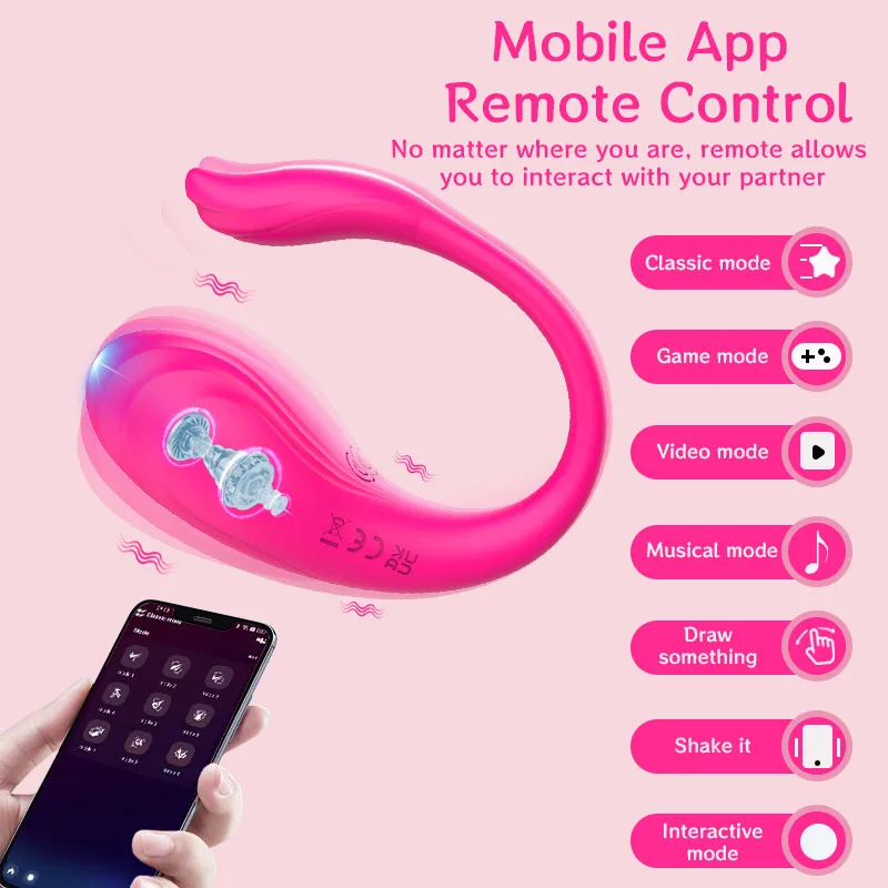 APP Remote Control Vaginal G-spot Panty Wearable Vibrator, Long Distance 9 Vibrations Kegel Ball Stimulator For Women Sex Toy view 5