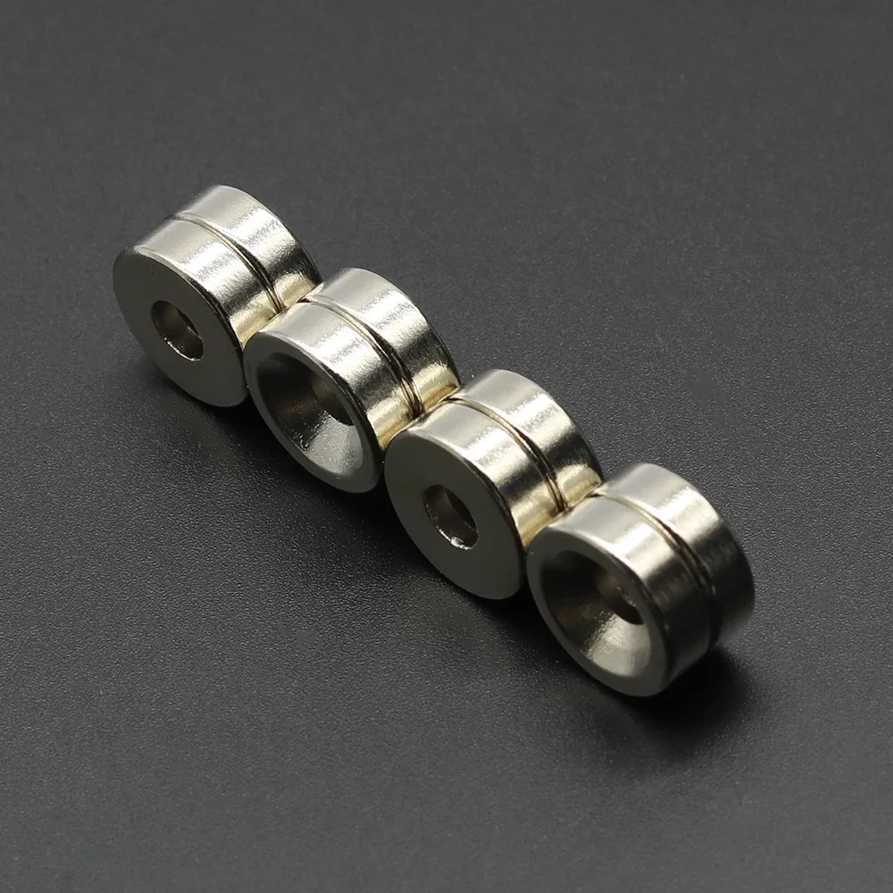 15x5-5mm Round Super Strong Magnet Powerful Neodymium Magnets N35 with holes NdfeB Permanent Magnetic imanes Refrigerator Magnet
