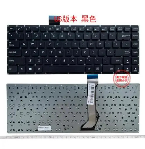 

New For Asus L402 L402S L402SA R417 R417S R417SA R417MA US Black keyboard