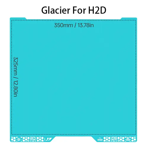 BIQU Panda Build Plate CryoGrip Pro Spring Steel Double Sided for BambuLab P1P P1S P2S A1 X1 H2D 3D Printer Adventurer 5M - Image 16