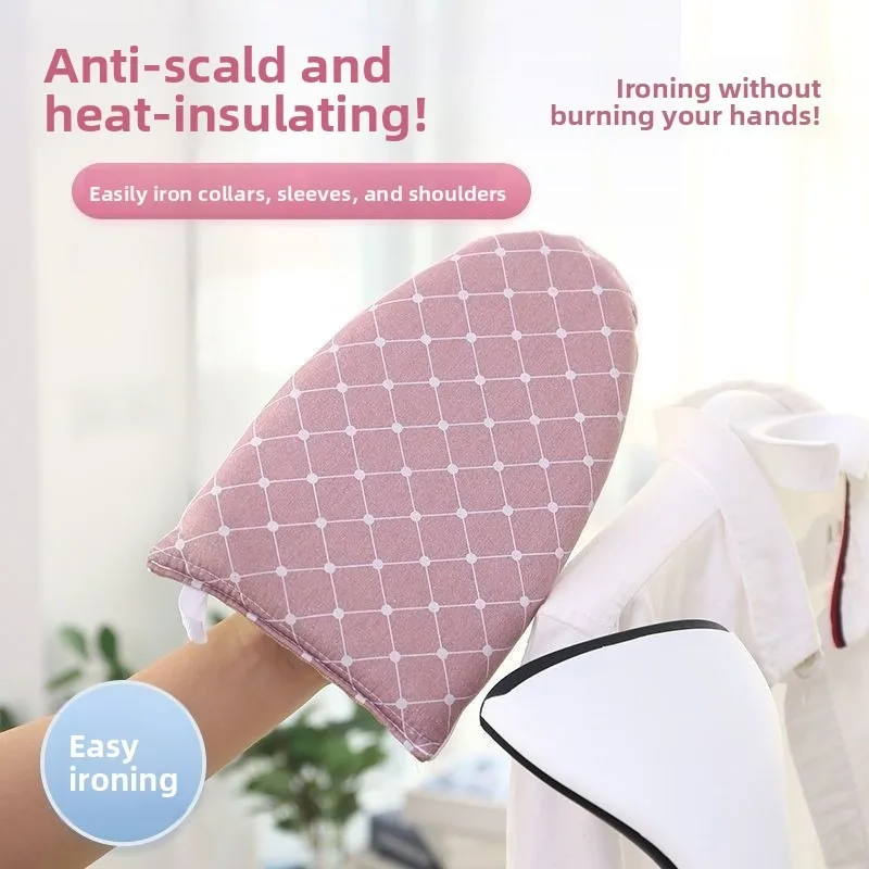 

Mini Handheld Ironing Board Portable Folding Pad Non Electric Steam Press Travel Suit Clothes Household Collar Sleeve Home Dorm