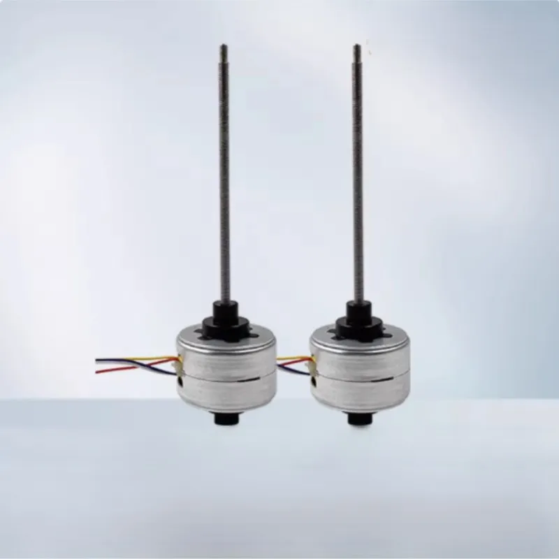 Micro 12v Diameter 35mm Thrust 50N Permanent Magnet Through Axis Screw Stepper Motor Simple Linear Telescopic Motor