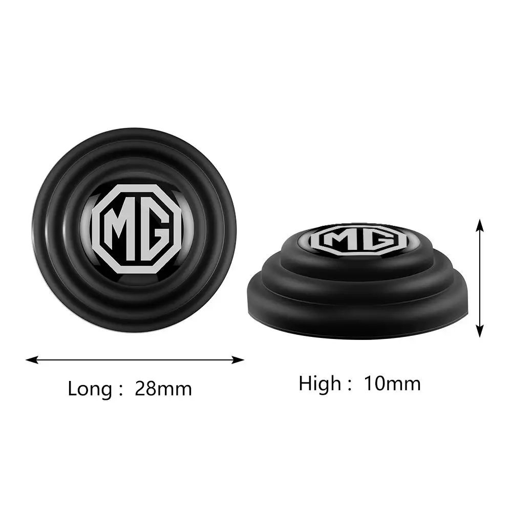 ل موريس المرآب MG MG5 MG3 MG4 MG6 EV X-Power Hector GT HS باب السيارة عازلة المضادة للصدمات حامي غطاء الوسادة ملصق الملحقات #4