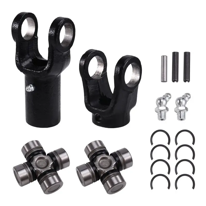 Superior-Front Prop Shaft Yoke& U-Joint Replacement Kit For Polaris Ranger 400 2010-2014 Models Part Numbers 2203704 2203698 220