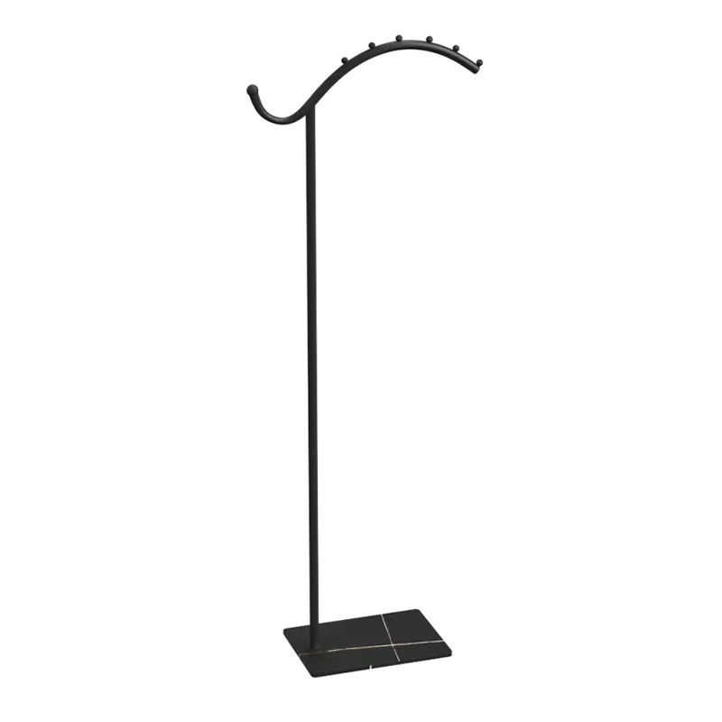 

Metal Coat Rack Standing Floor Coat Hanger Living Room Coat Tree Clothes Storage Rack Hat Handbag Storage Shelf