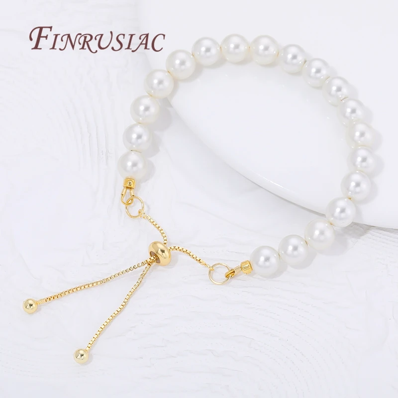 1/3/5Pcs 5cm 18K Gold Plated Adjustable Box Chains Rubber Slider Beads Bracelets Extender Chains For Jewelry Making Accessories - view 5