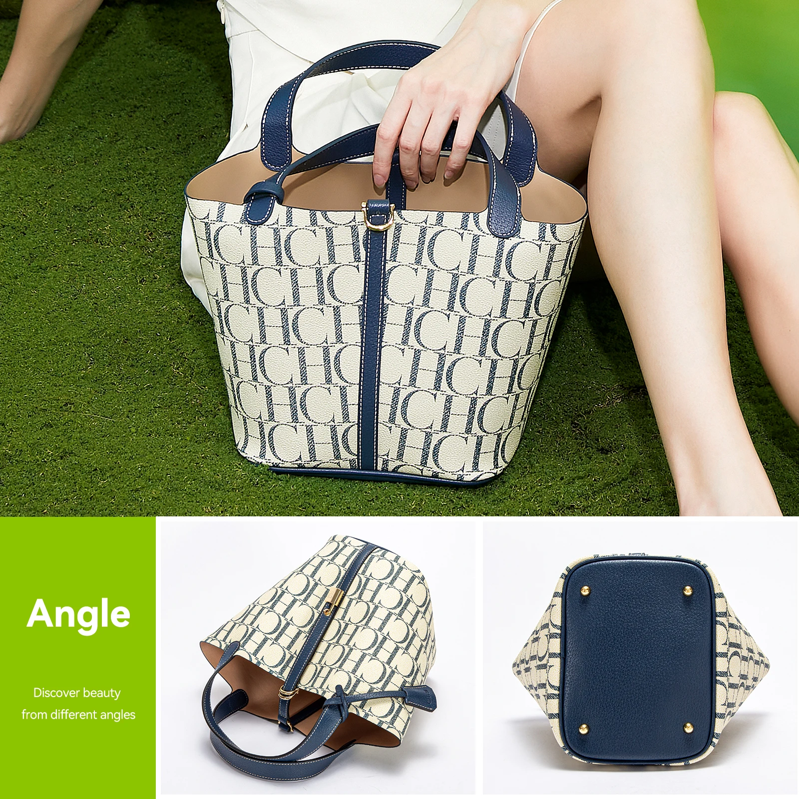 

Luxury Brand 2024 Spring Unique Fashion New Women's Large Capacity Handbag Classic Retro Jacquard Texture