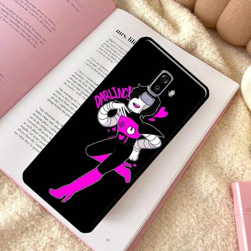 Anime Undertale Mettaton Cover For Samsung Galaxy J8 A6 A7 A8 A9 2018 J4 J6 Plus J3 J5 J7 2016 A3 A5 2017 Back Case