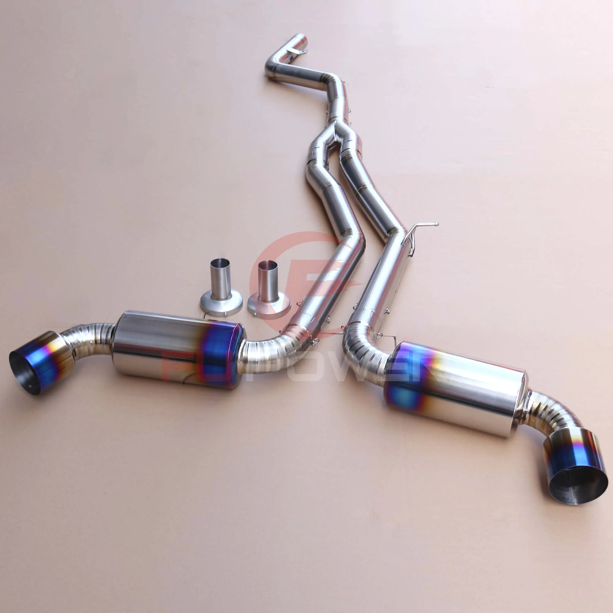

2020-2024 For Toyota Supra Type-D Full Titanium Cat-back Exhaust Muffler Kit Exhaust System