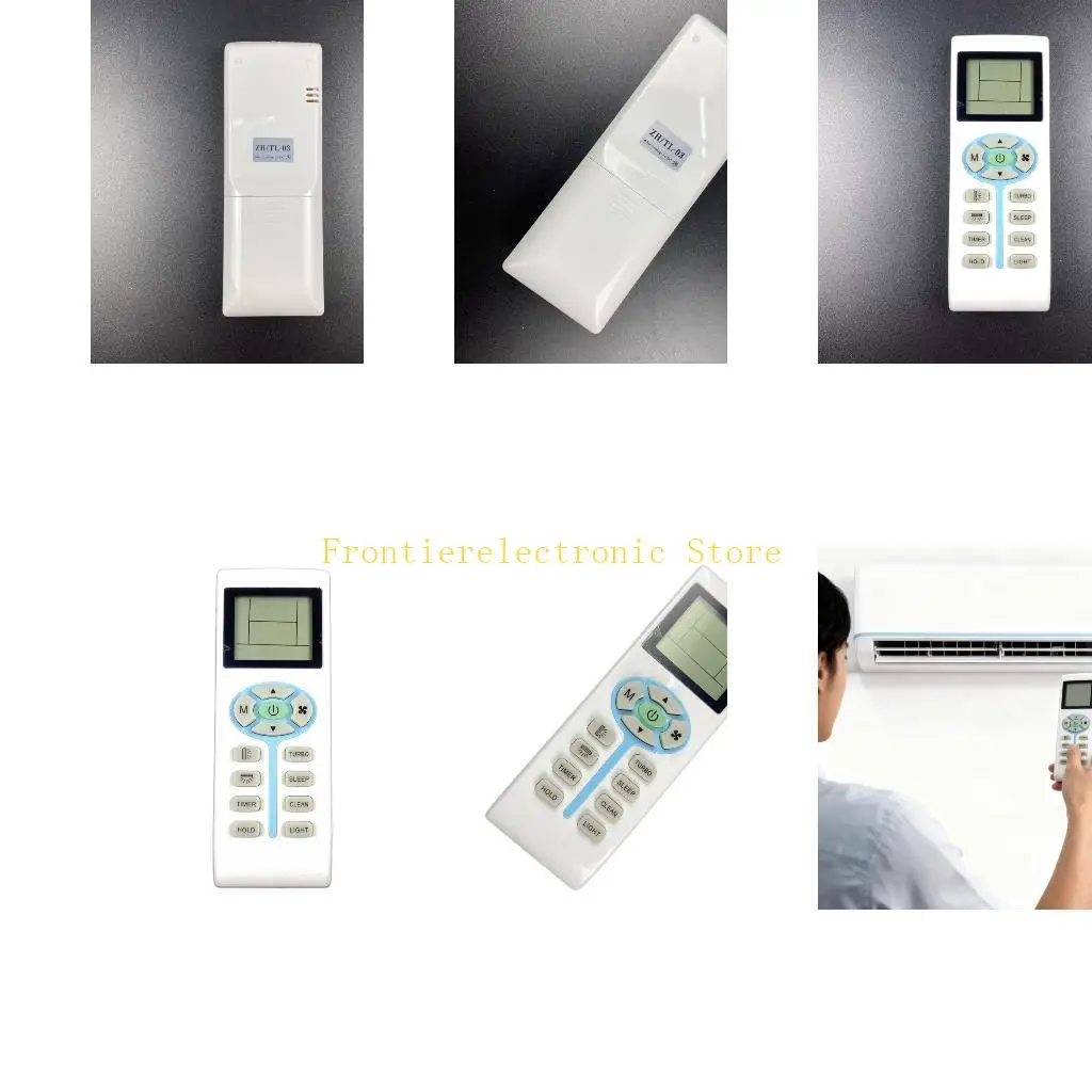 G8DB Universal Remote Control for ZHTL03 Air Conditioners Devices Ergonomic Handle Design DropProof Simple Operation