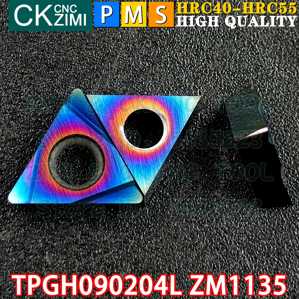 TPGH090204L ZM1135 TPGH 090204L ZM1135N إدراجات كربيد غرامة أدوات إدراجات مملة إدراجات الآلة TPGH0902 TPGH 0902 شريط الحفر باستخدام الحاسب الآلي أدوات قطع المخرطة