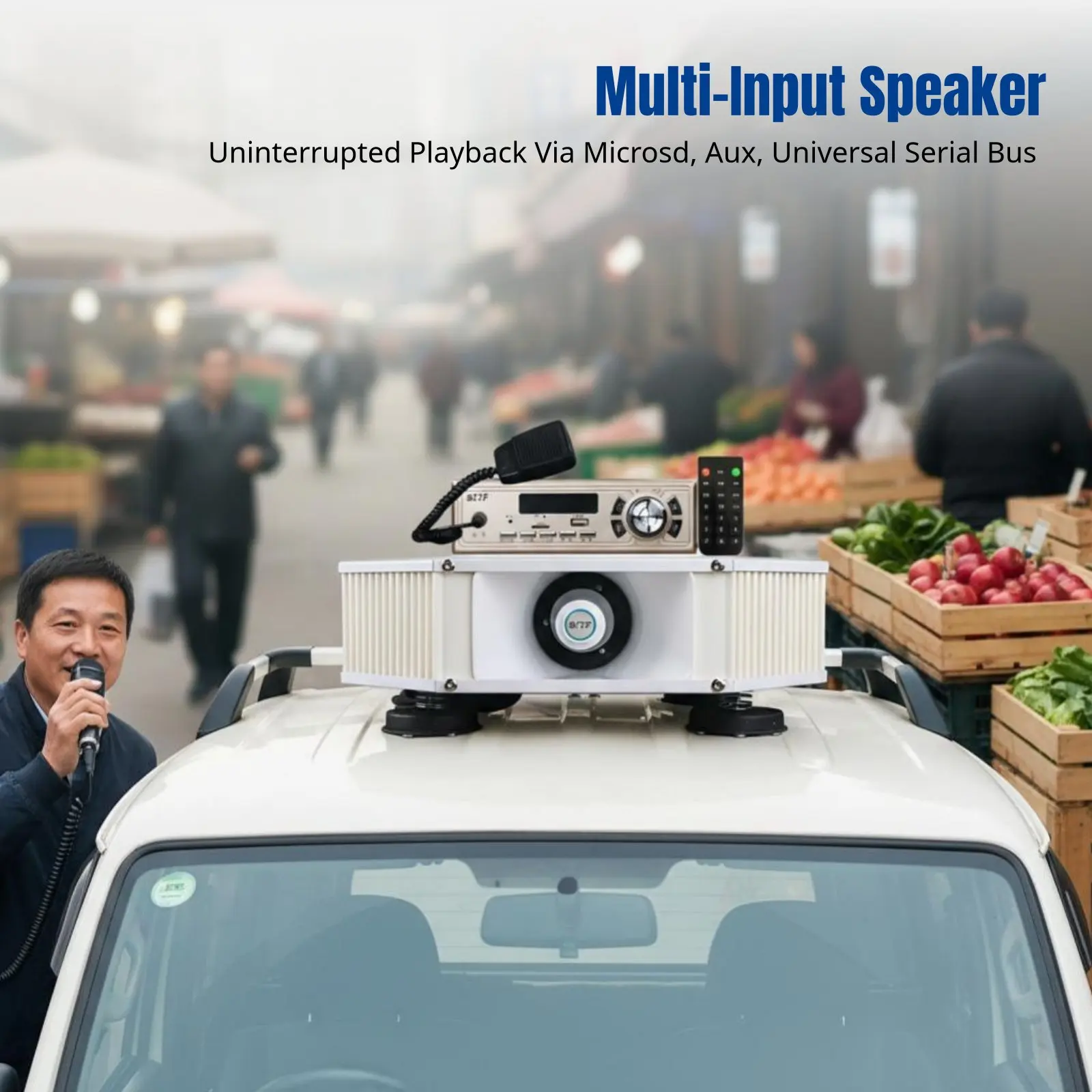 Car Loudspeaker, Ou…