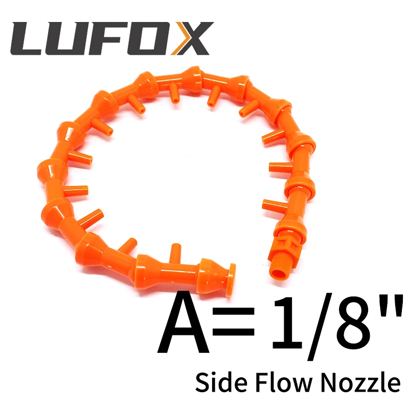 Spindle Water Oil Cooling Liquid Coolant Pipe Hose Tube Nozzles Spray Ring For CNC Router Metal Stone Processing