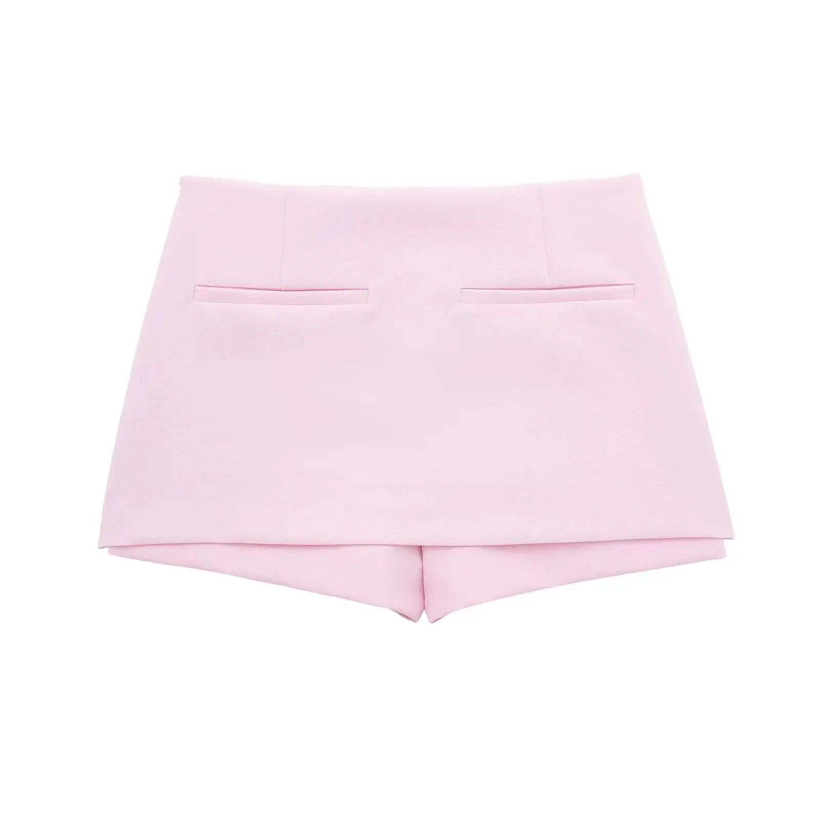 HH 2024 Frauen Sexy Rosa Camis Top Shorts Set Sommer Mode Neckholder Rückenfreies Top + Süße Rosa Kurze Hose dame Anzug – Detail 13